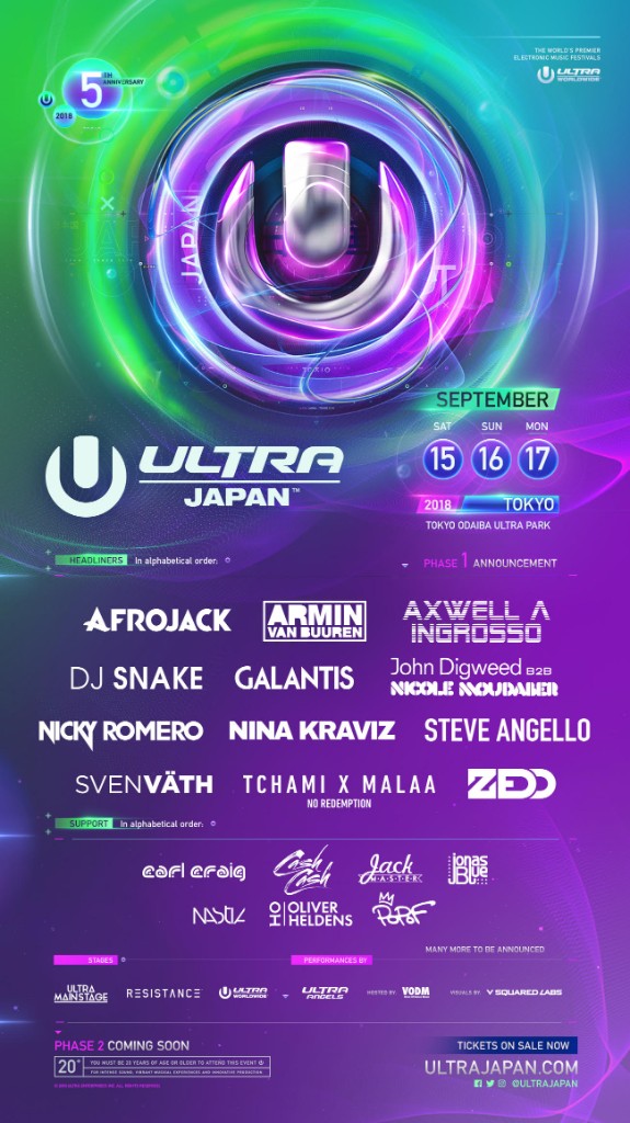 Ultra Japan Phase One