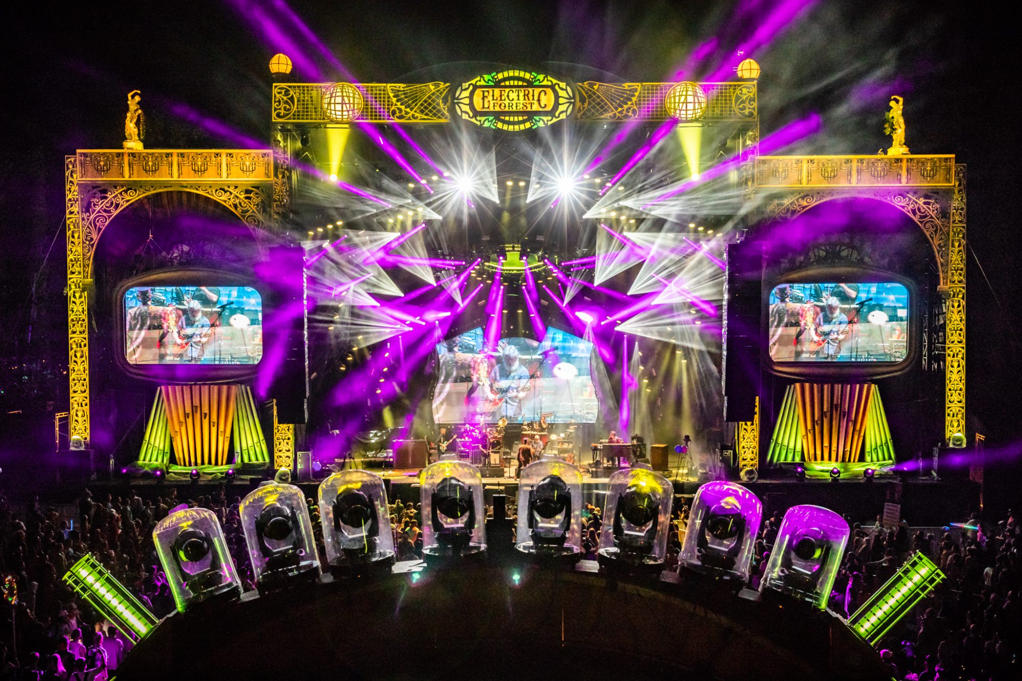 Electric Forest 2018 First Weekend Ranch Arena Stage EDM Identity