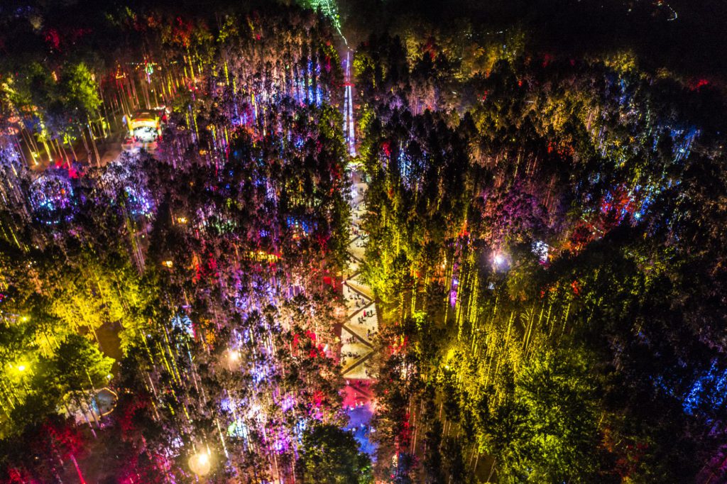 Electric Forest 2018 First Weekend Aerial