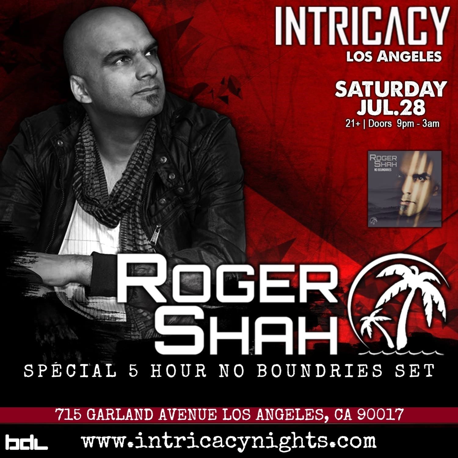 Roger Shah No Boundaries LA