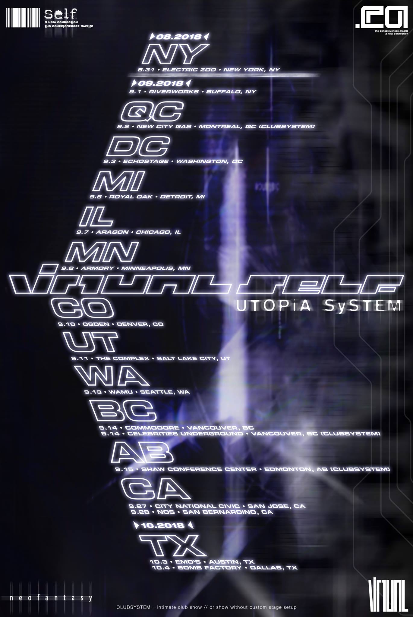 Virtual Self UTOPiA SYSTEM Tour