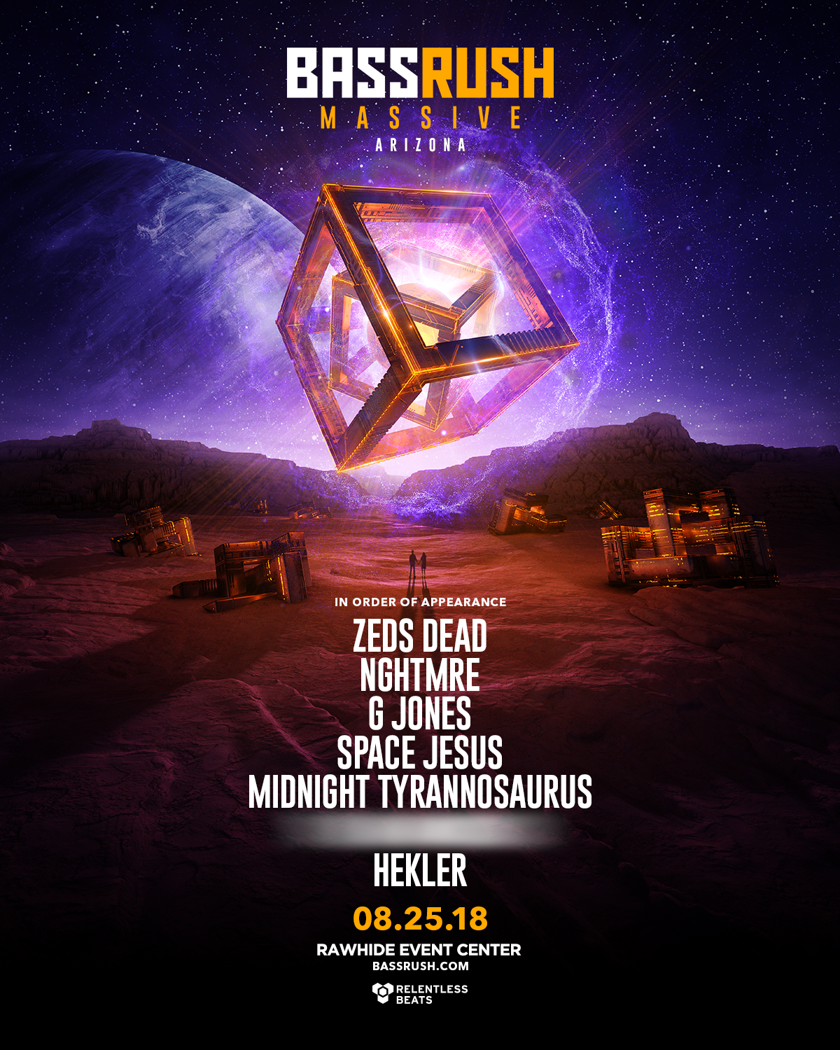 Bassrush Massive Arizona 2018 Lineup