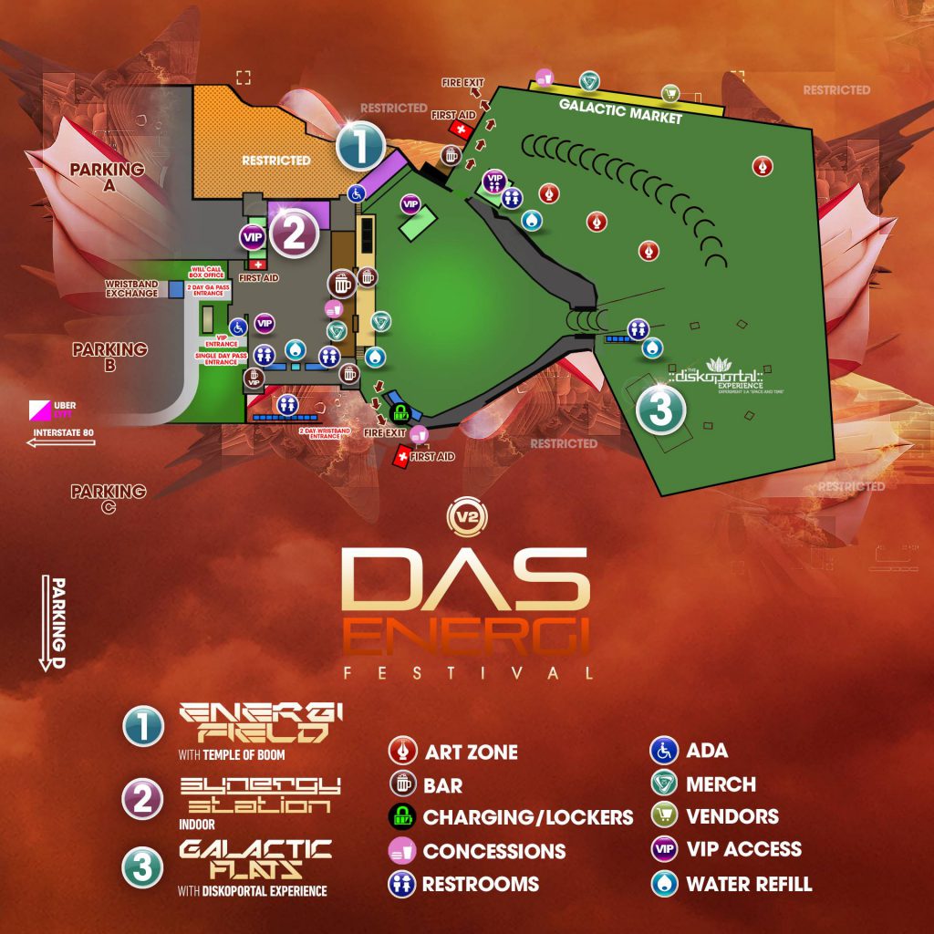 Das Energi 2018 Map