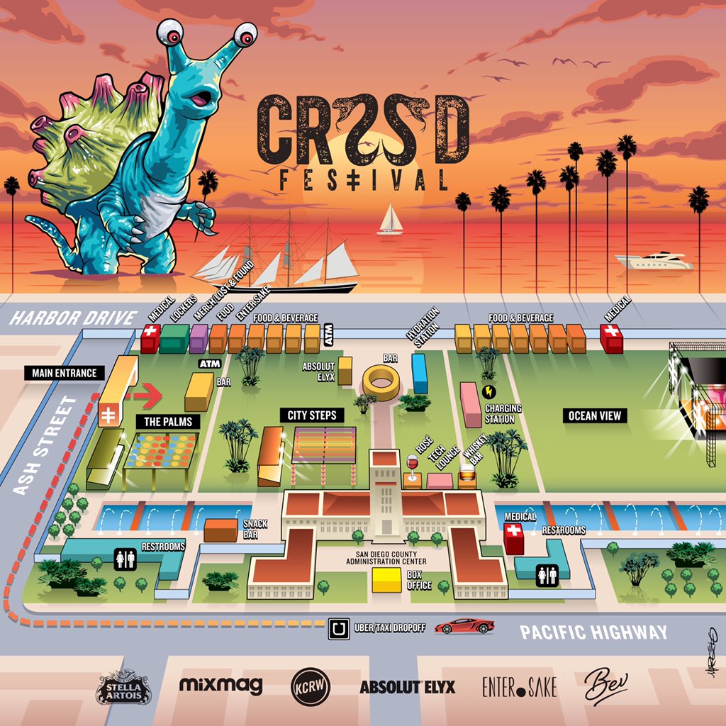 CRSSD Festival Fall 2018 Set Times, Essential Info, & More! | EDM Identity