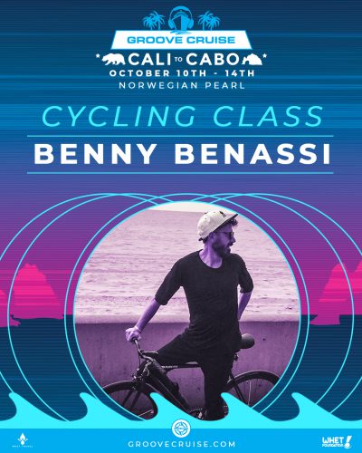 Groove Cruise Cabo 2018 Cycling Benny Benassi