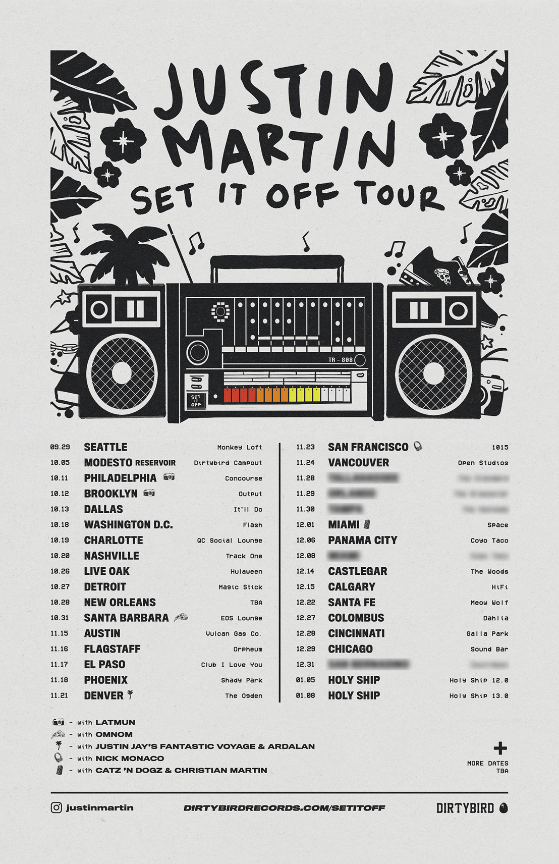 set it off tour 2023 usa