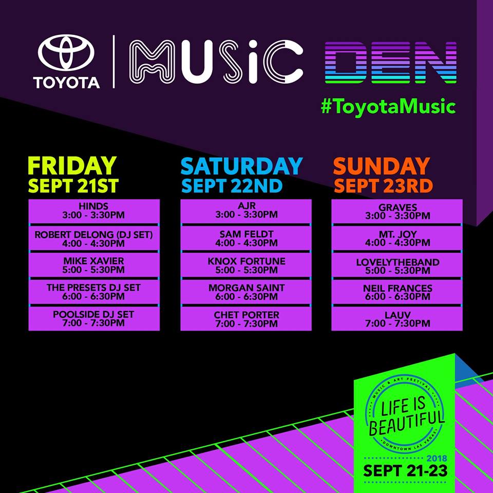 Toyota Music Den