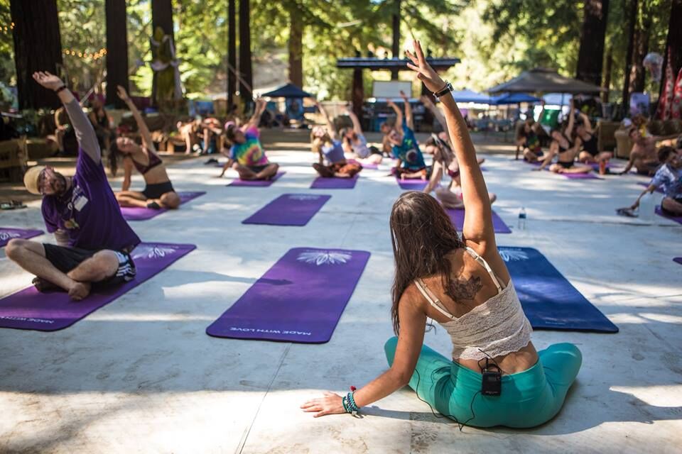 Dirtybird Campout West 2018 Yoga