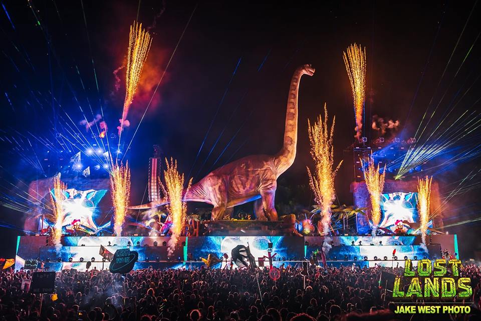 Lost Lands 2018 was a Prehistoric Paradise EDM Identity