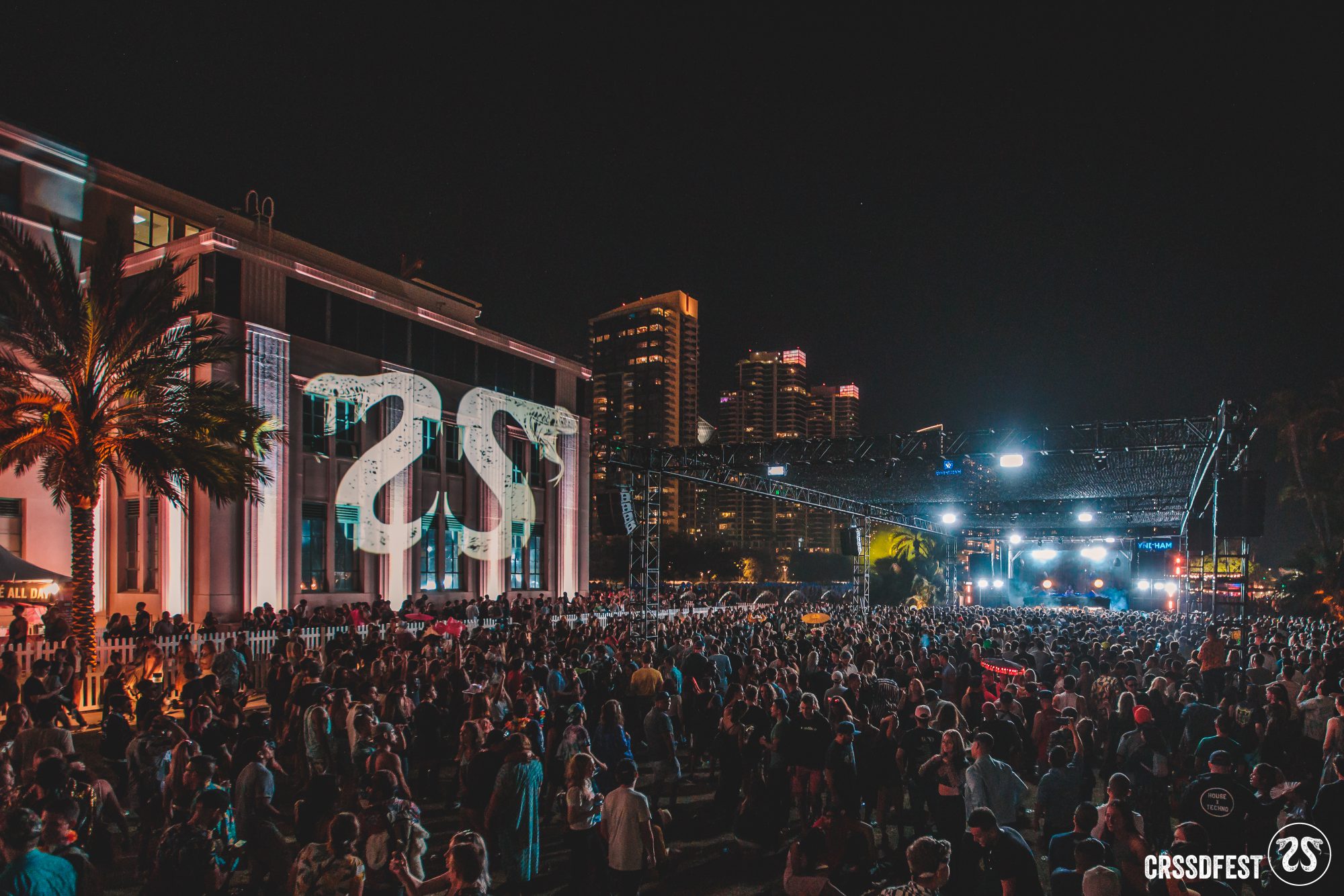 CRSSD Festival Fall 2018 - Snakes at Night