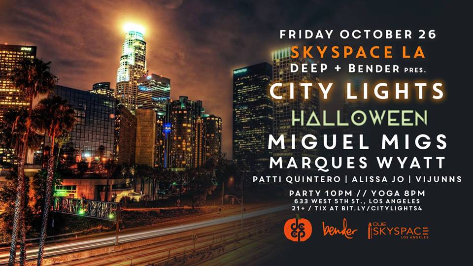 Skyspace City Lights Halloween