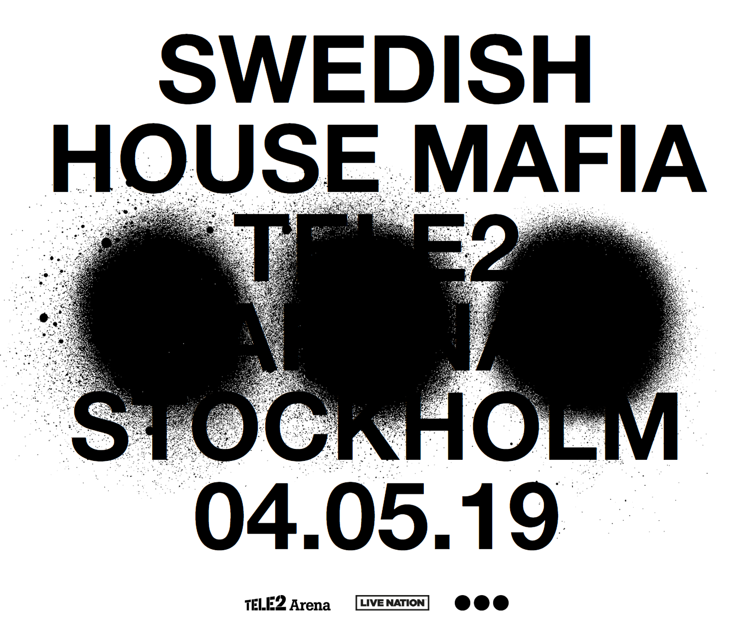 Swedish House Mafia Tele2 Arena Announcement