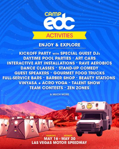 Camp EDC Activities EDC Las Vegas 2019
