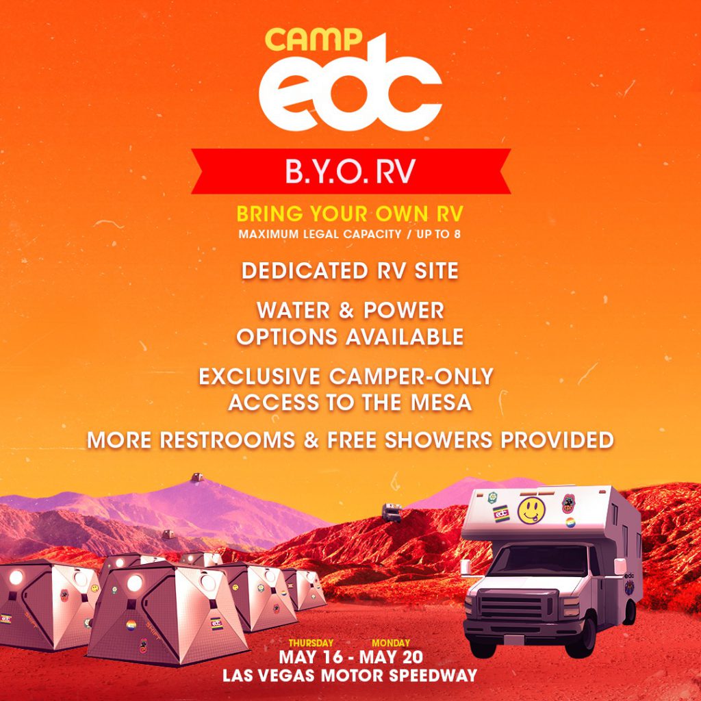 Camp EDC Details Announced for EDC Las Vegas 2019 EDM Identity