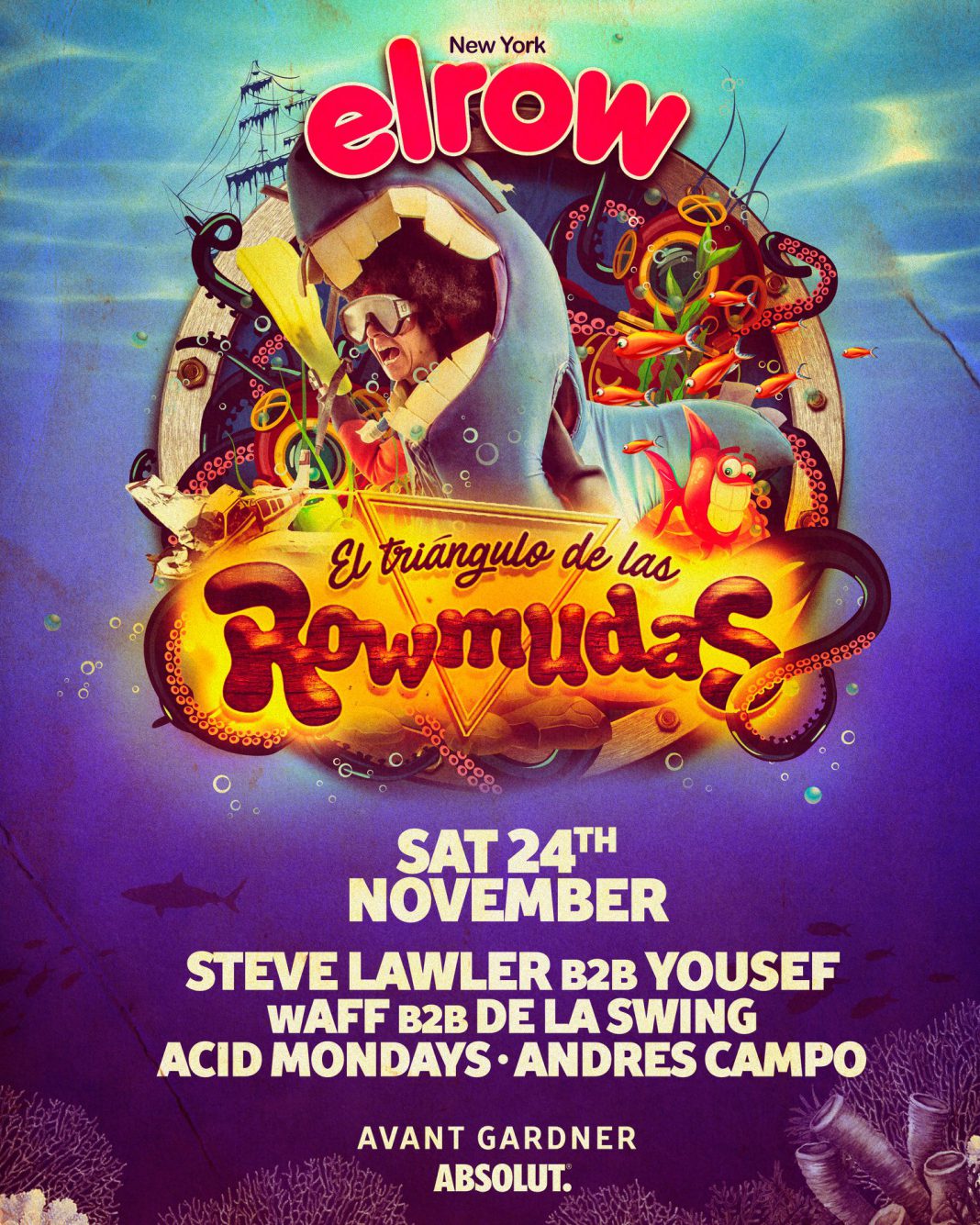 elrow Announces Lineup for 'The Rowmunda Triangle' in NYC EDM Identity