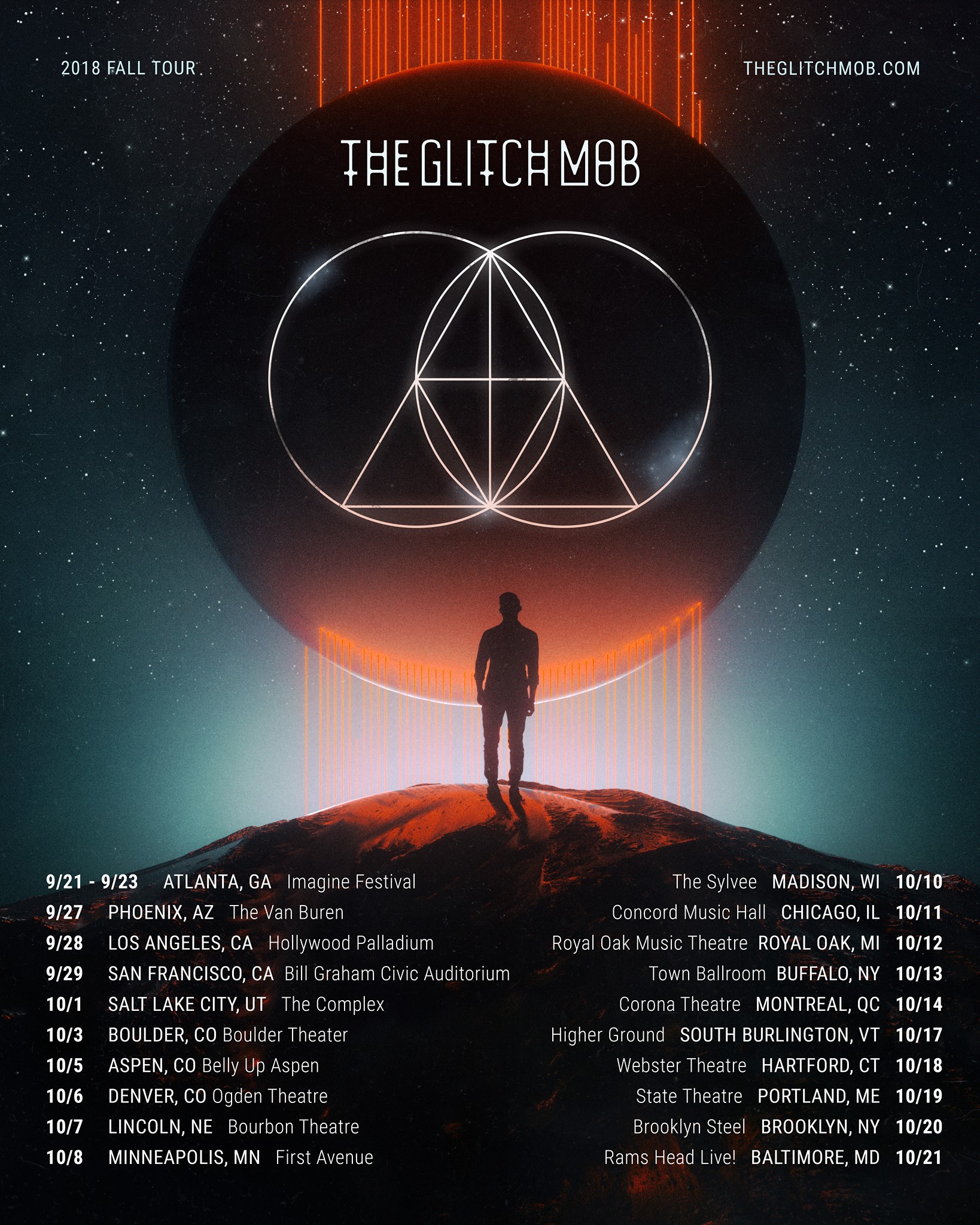 Glitch Mob Fall 2018 Tour 