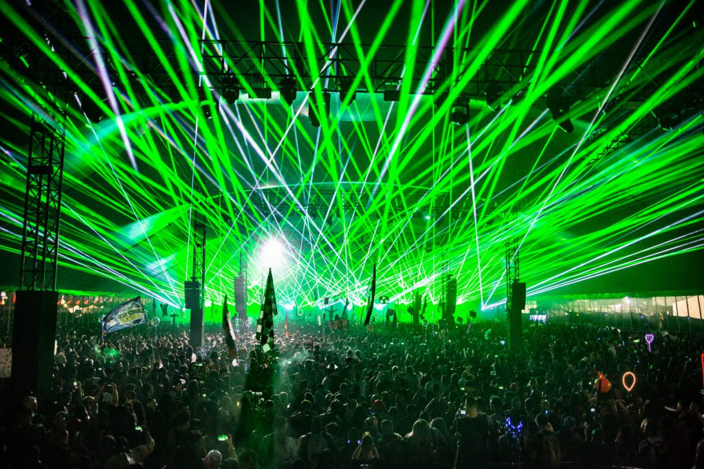 Escape: Psycho Circus 2018 Lasers