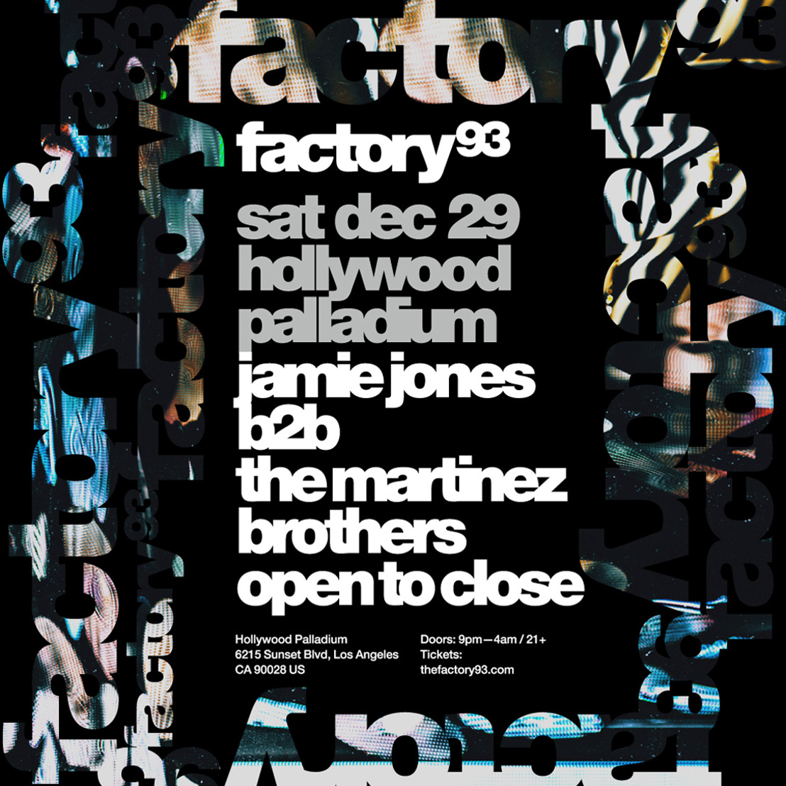 Factory 93 Jamie Jones b2b The Martinez Brothers