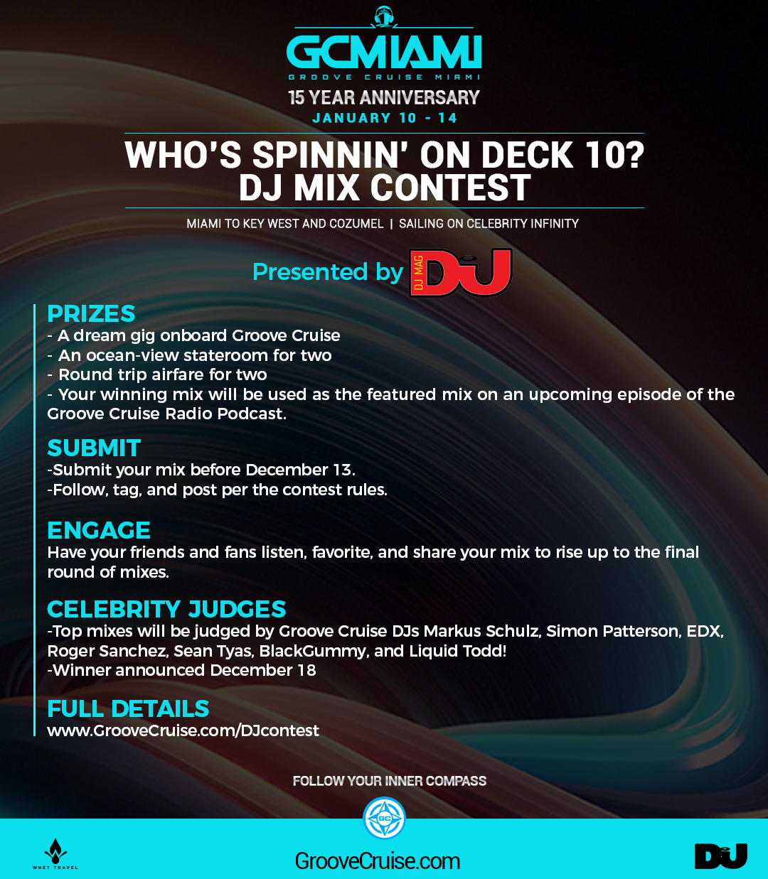 Groove Cruise Miami 2019 DJ Contest