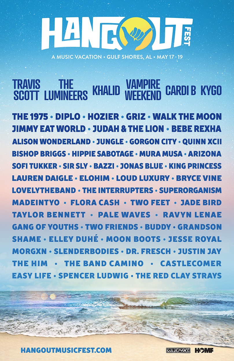 Hangout Fest 2019 Lineup