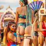 EDC Orlando 2018 Girl with Fan
