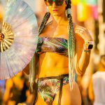 EDC Orlando 2018 Girl with Fan