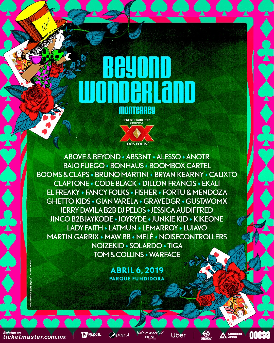 Beyond Wonderland Monterrey 2019 Lineup