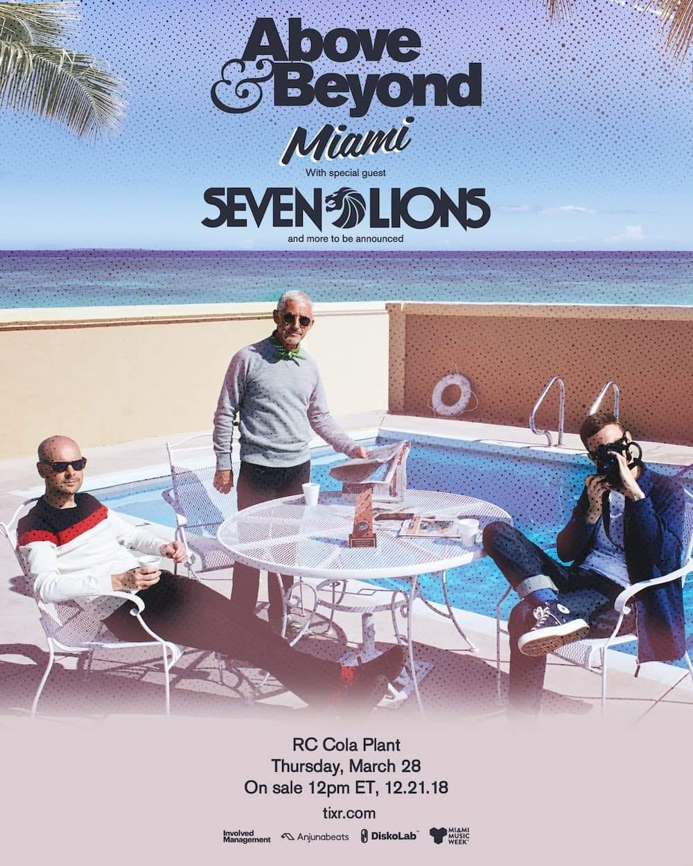 Above & Beyond Miami 2019 Announcement Flyer