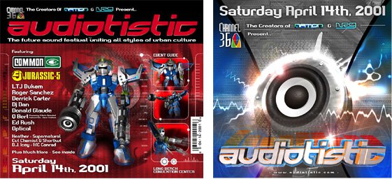 Audiotistic 2001 Flyer