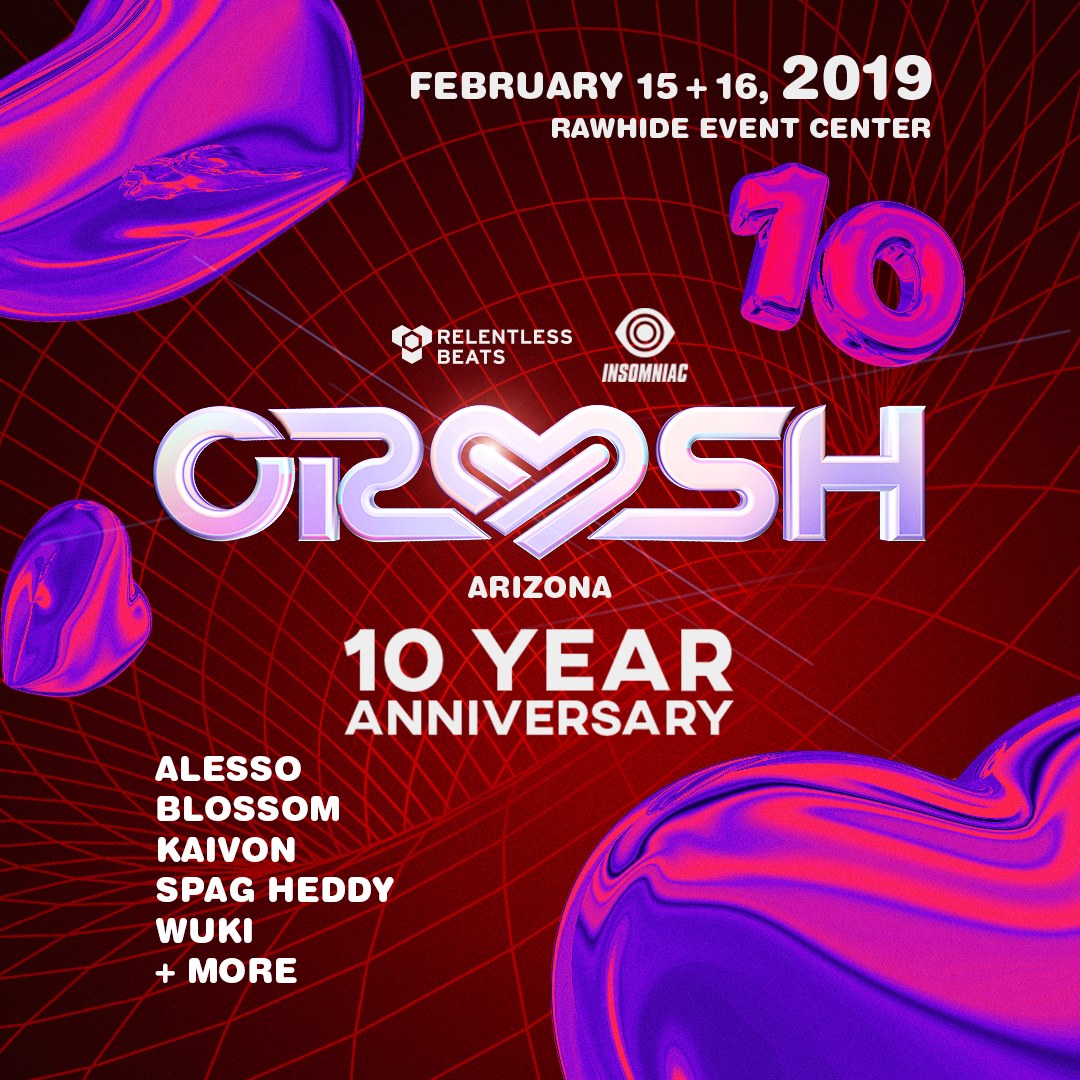 Crush Arizona 2019 Phase 1 Lineup