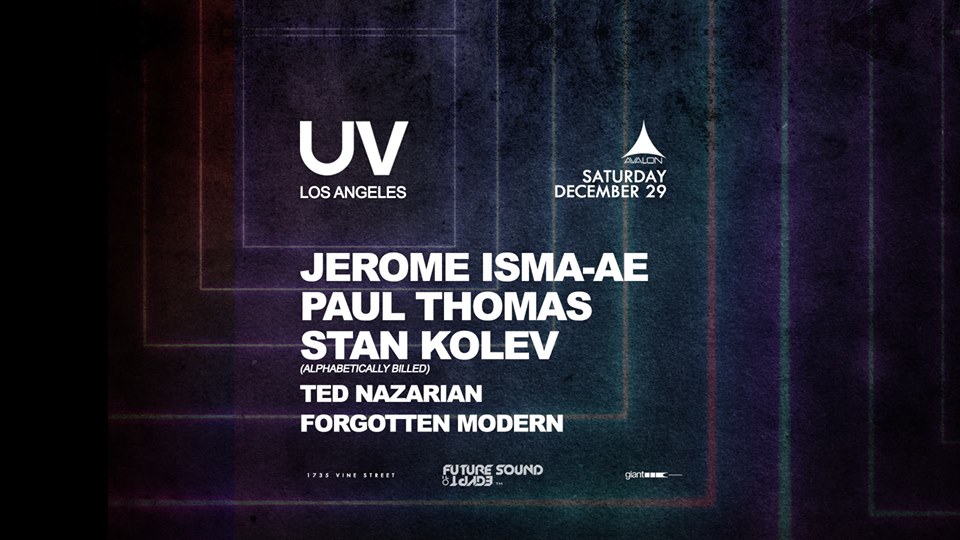 Jerome Isma-Ae at Avalon Hollywood