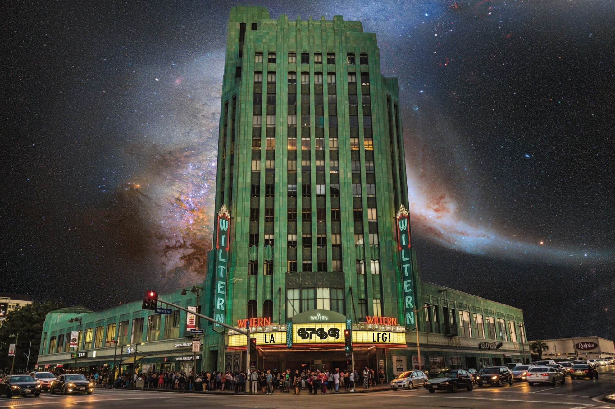 STS9 at The Wiltern - Exterior