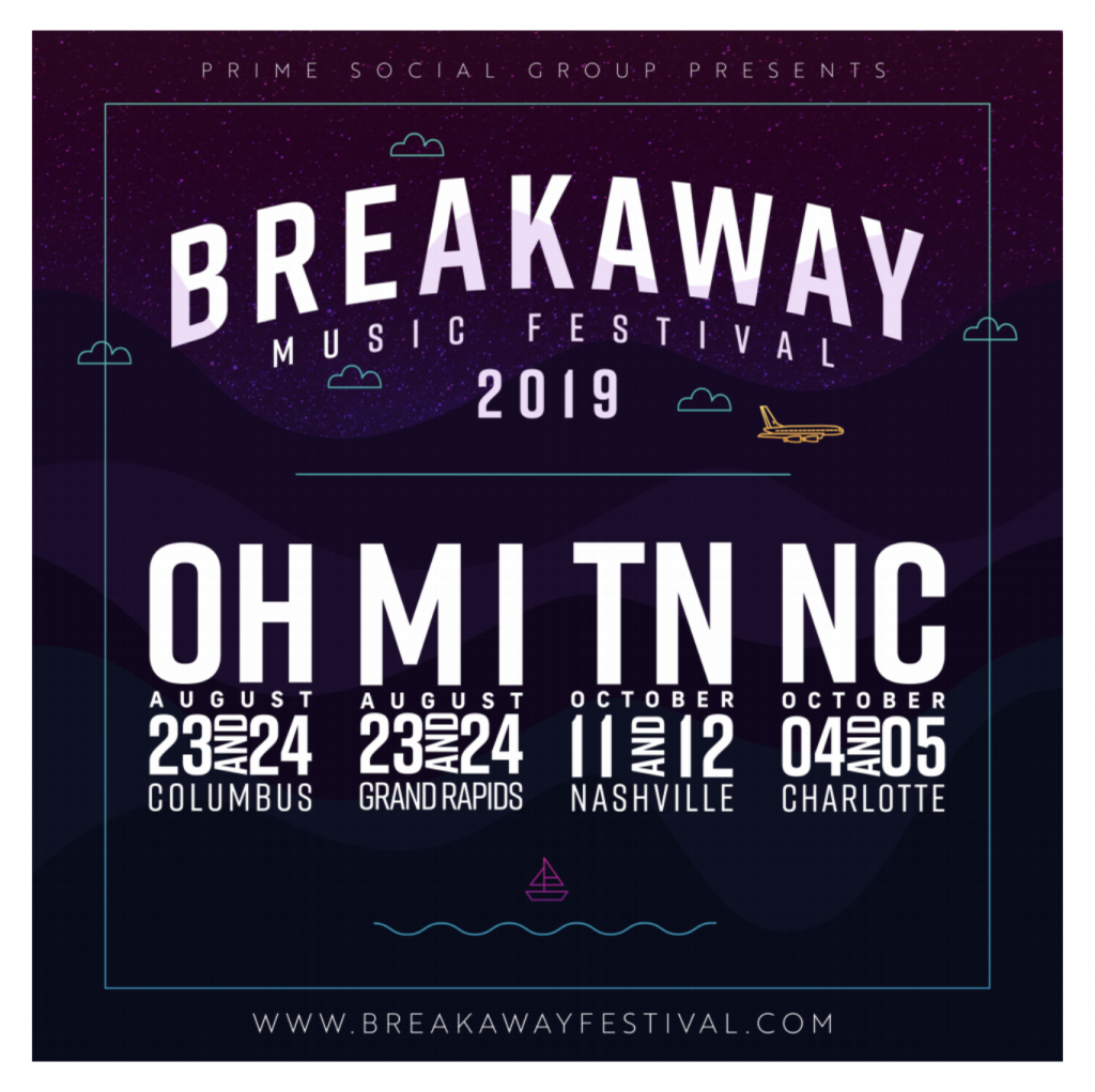 breakaway music festival 2018 lineup