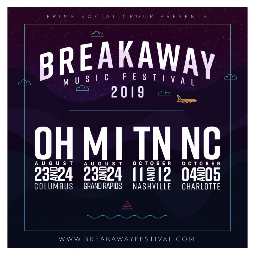 breakaway festival schedule