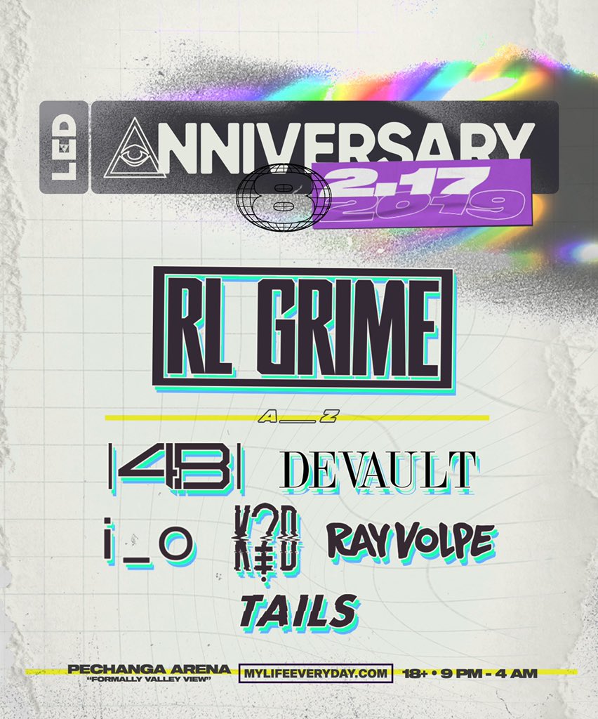 LED Anniversary VIII Lineup