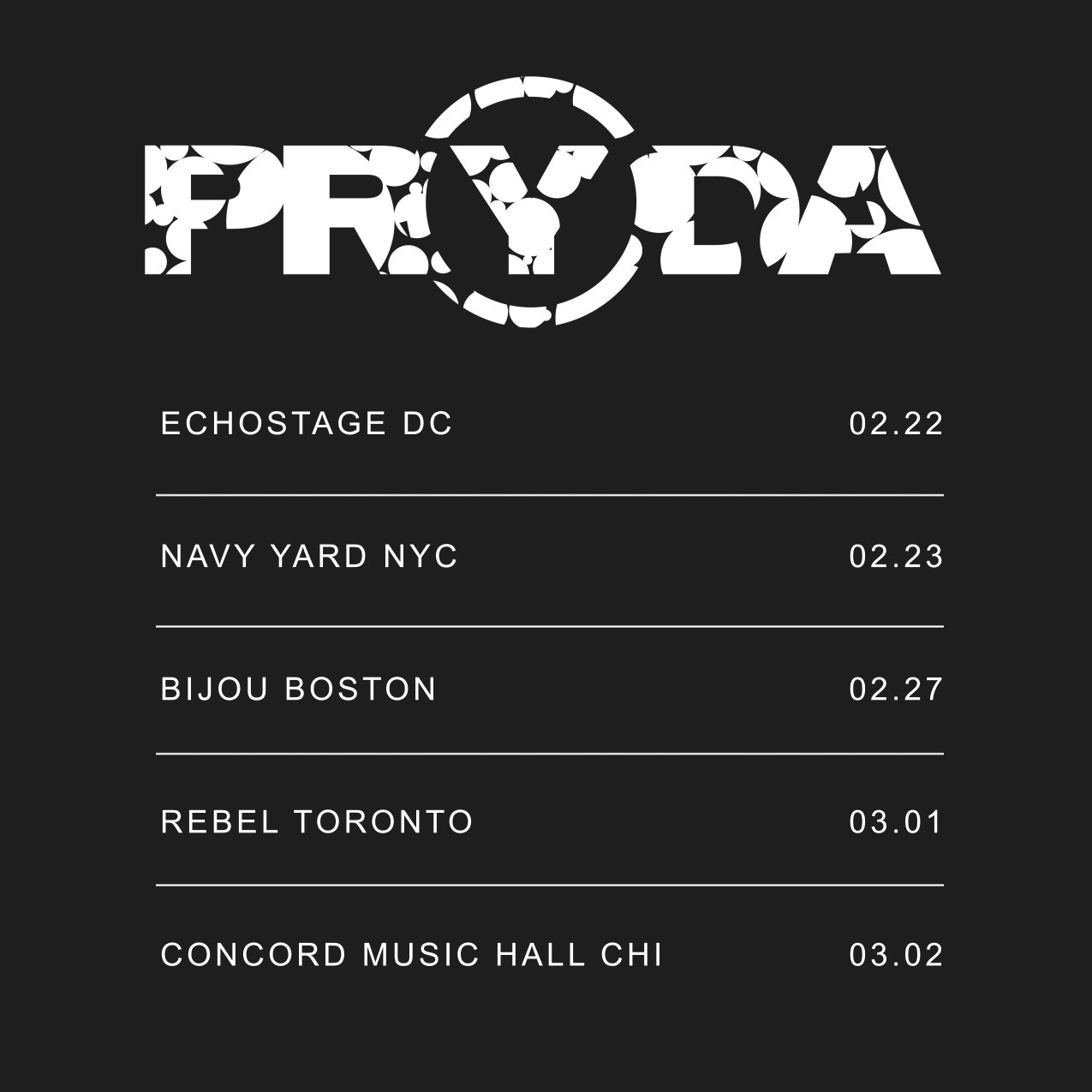 Eric Prydz Presents Pryda 2019