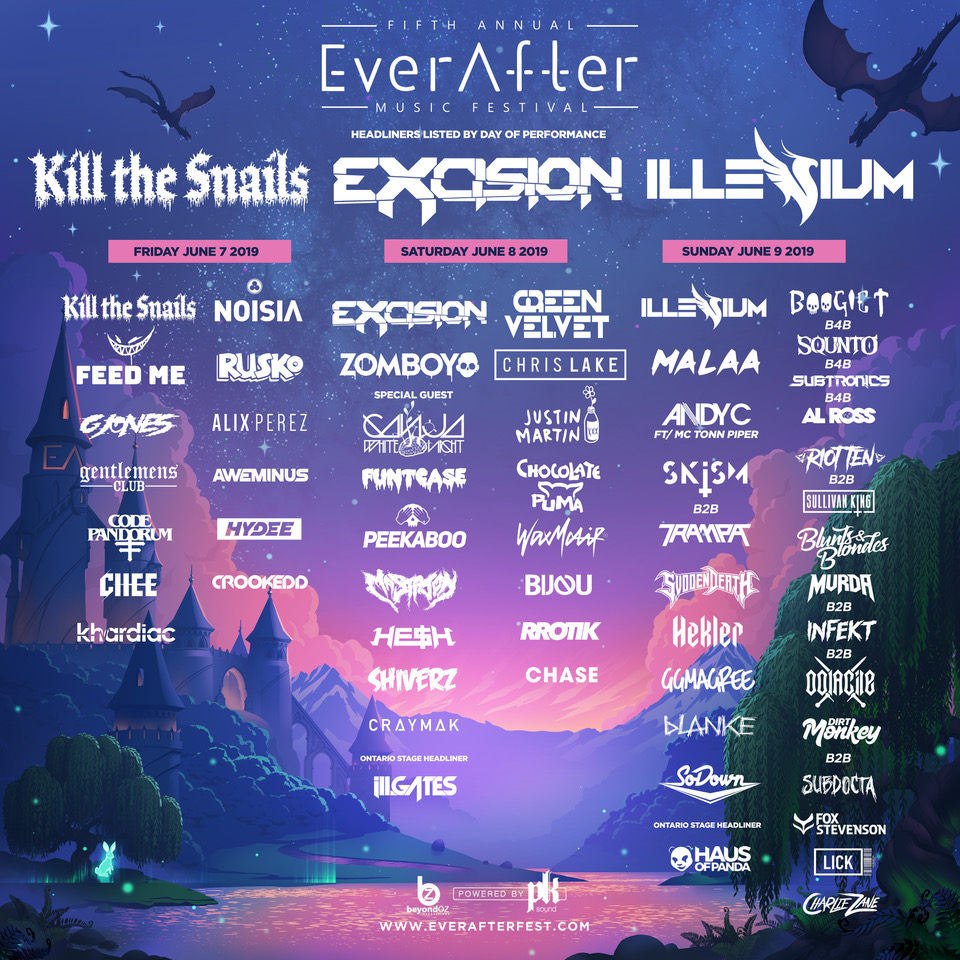 Ever After Music Festival 2019 Lineup