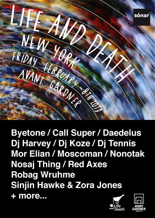 Life and Death New York x Sónar Showcase - Lineup: