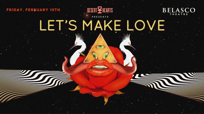 Desert Hearts Let's Make Love Banner Desert Hearts Let's Make Love Banner