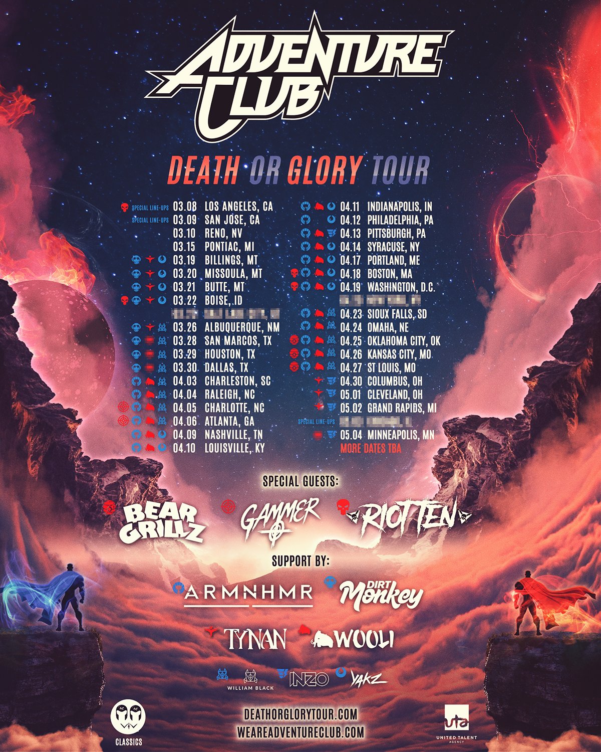 Adventure Club's Death Or Glory Tour to Hit the Hollywood Palladium