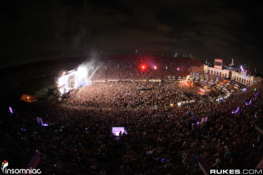 EDC LA 2010 Arena View