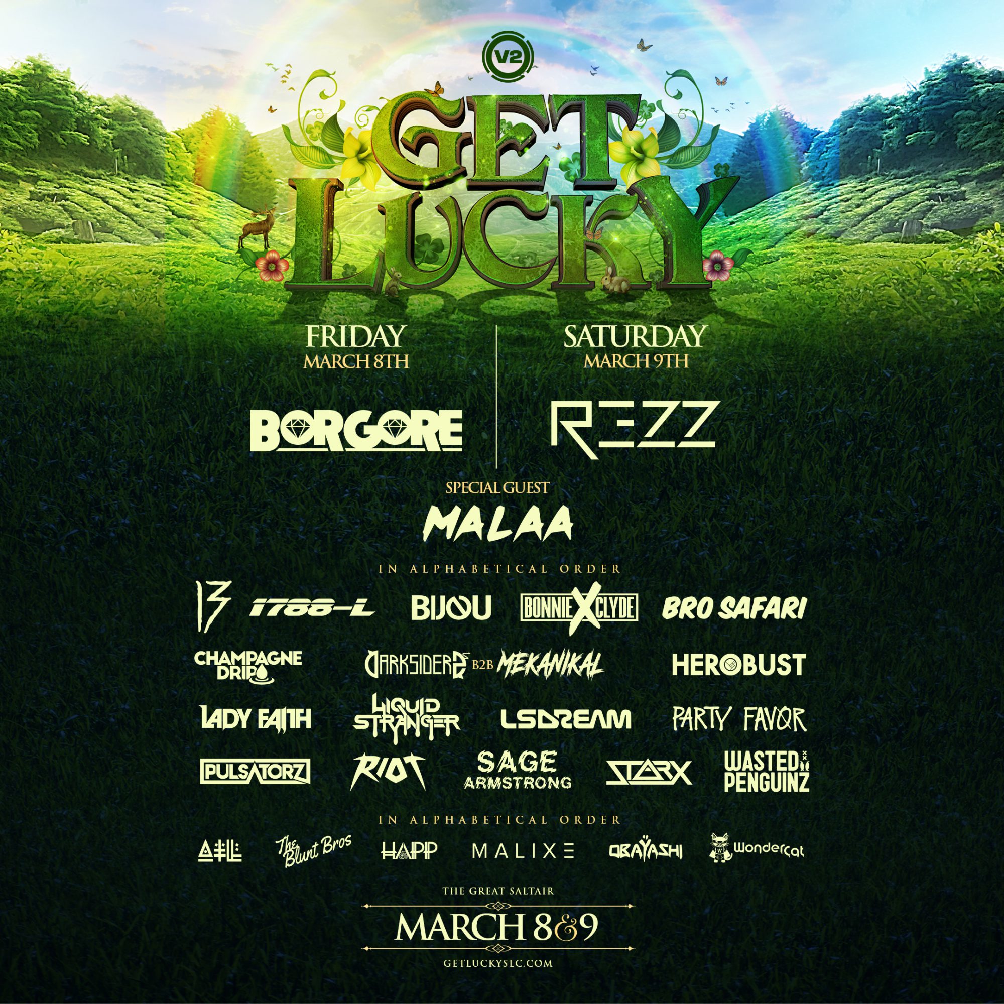 Get Lucky 2019 Lineup