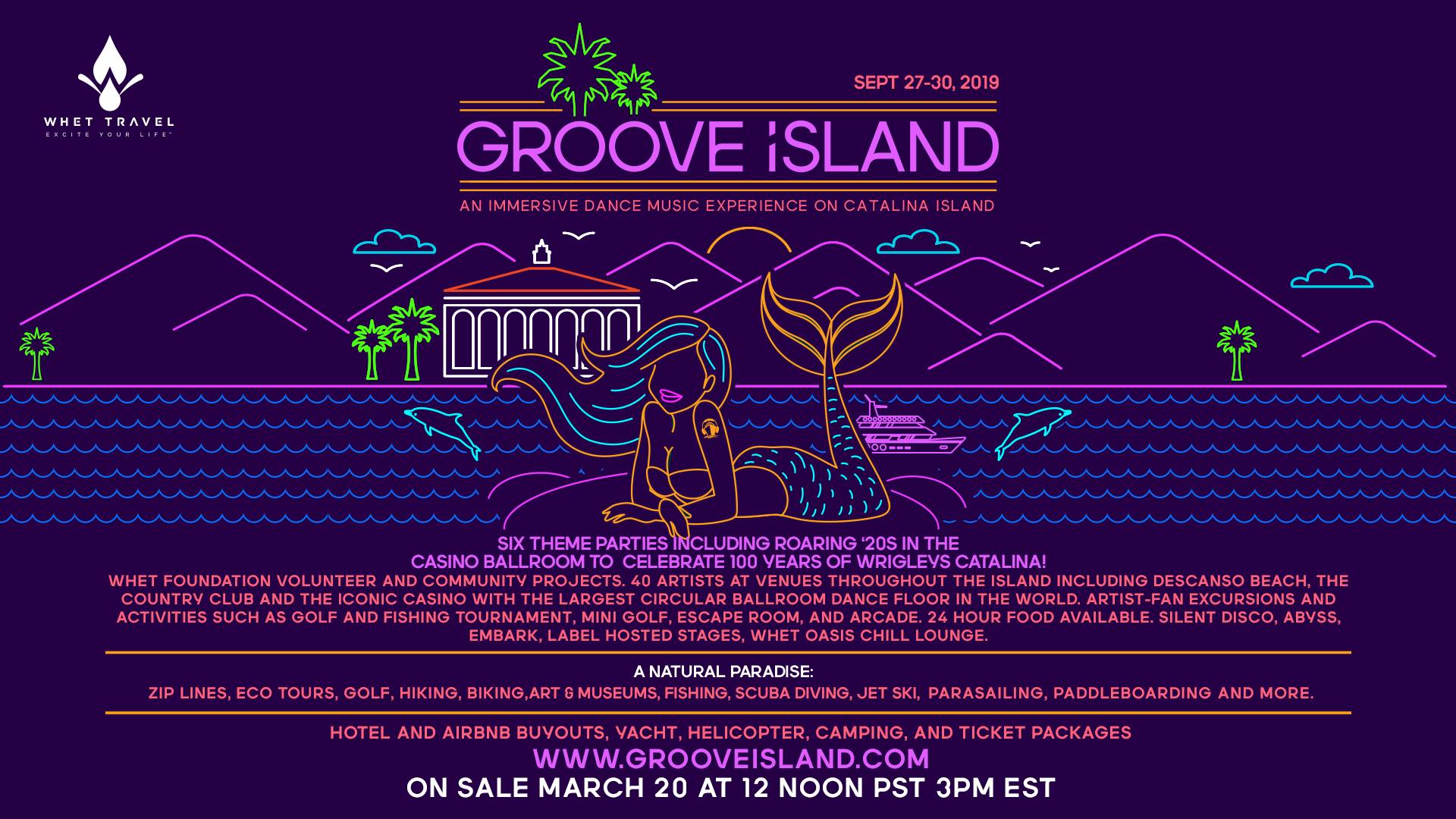 Groove Island 2019 Flyer