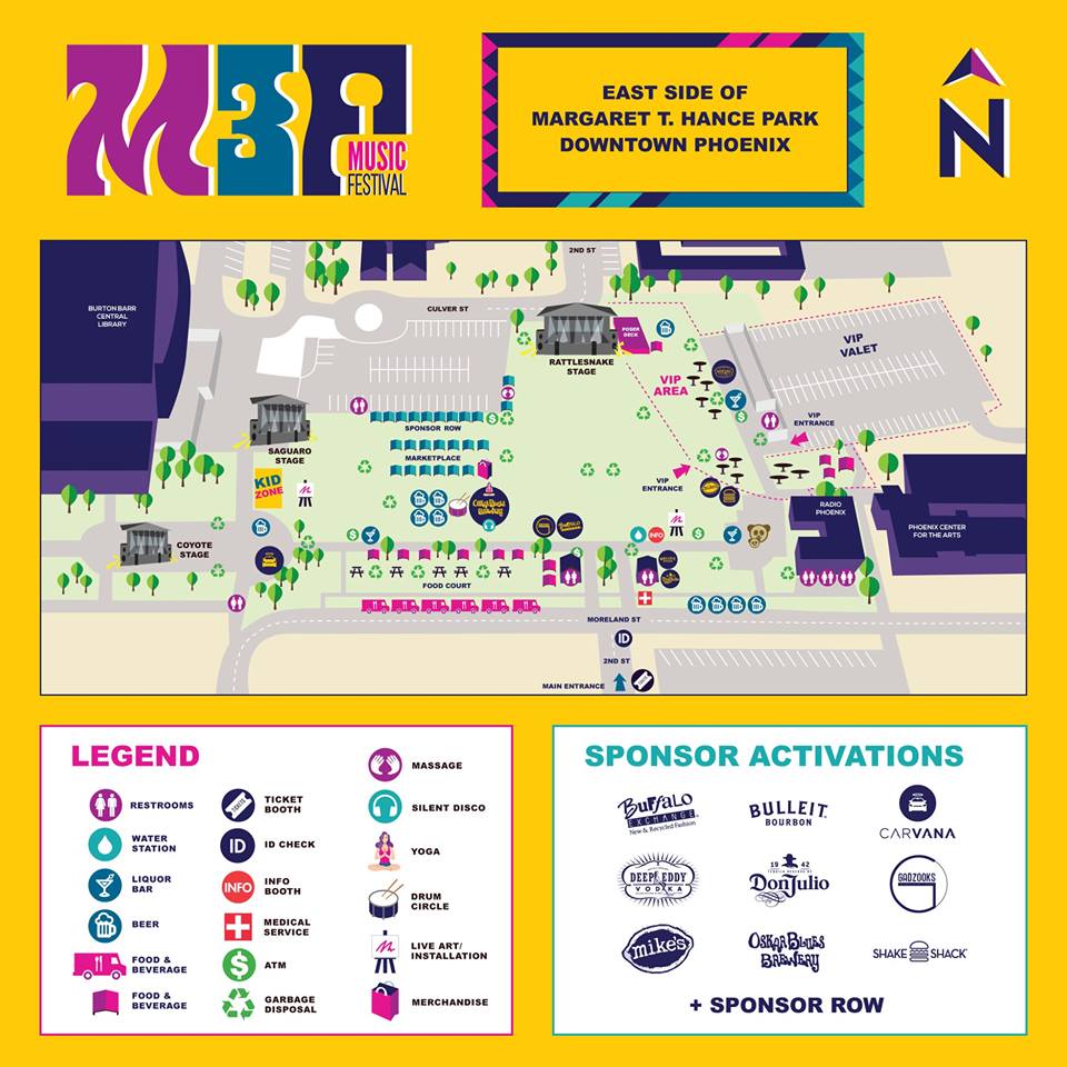M3F 2019 Festival Map