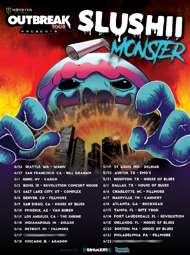 Slushii Outbreak Tour