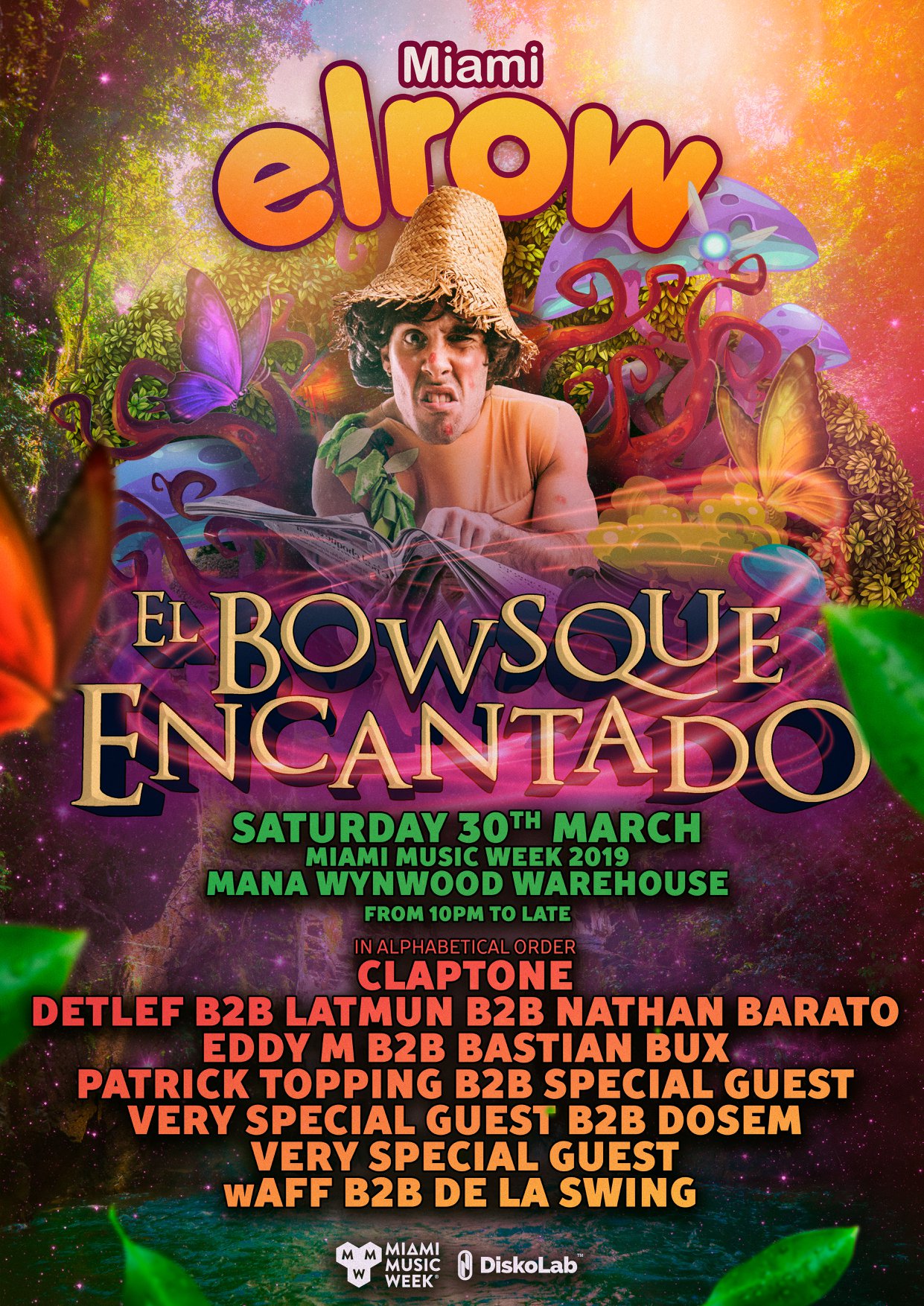 elrow Miami 2019 Lineup