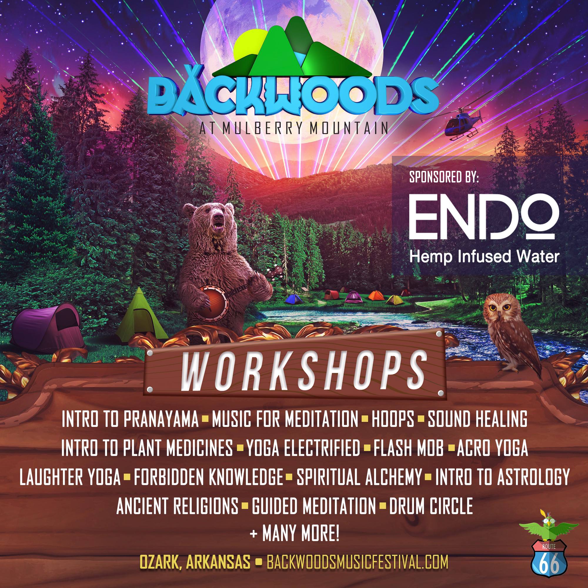 Backwoods 2019 Workshop Lineup