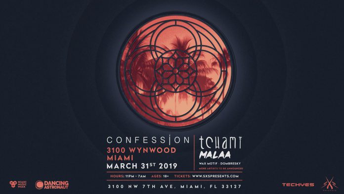 CONFESSION Miami Music Week 2019 Lineup CONFESSION Miami Music Week 2019 Lineup