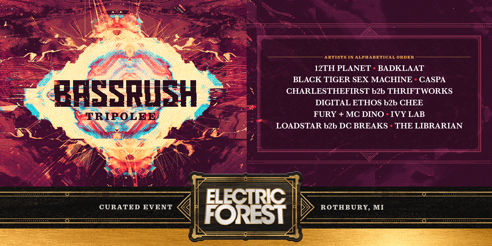 Electric Forest 2019 Bassrush