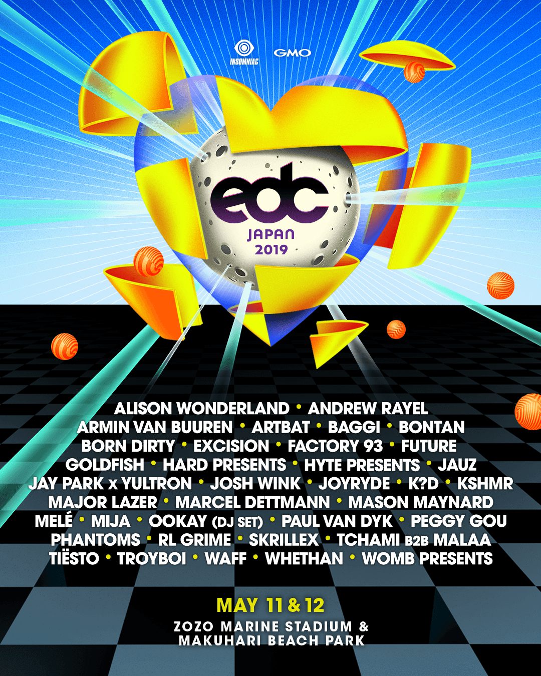 EDC Japan 2019 Lineup